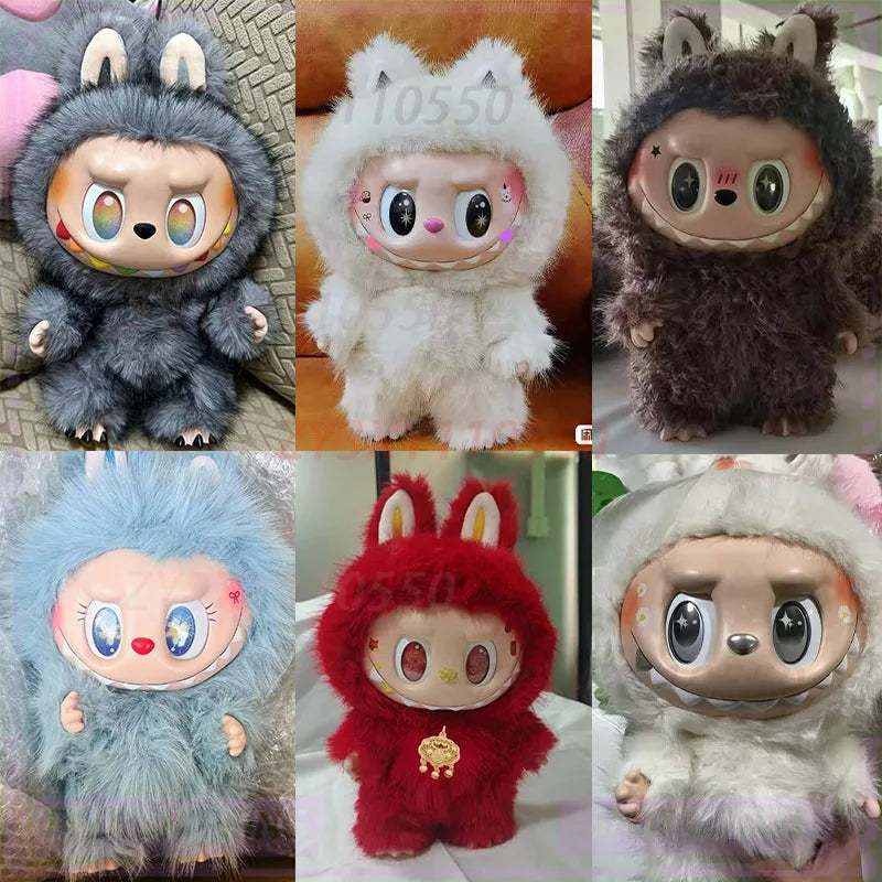 38cm Zimomo Labubu Big Angel Vinyl Doll – Hot Sale Toy