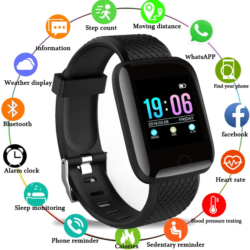 D13 Smart Watch – Waterproof Fitness Tracker for Android & iOS