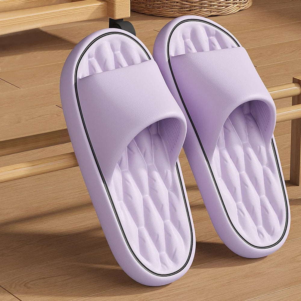 BASATU Cartoon Summer Slides – Soft Non-Slip Couple Slippers