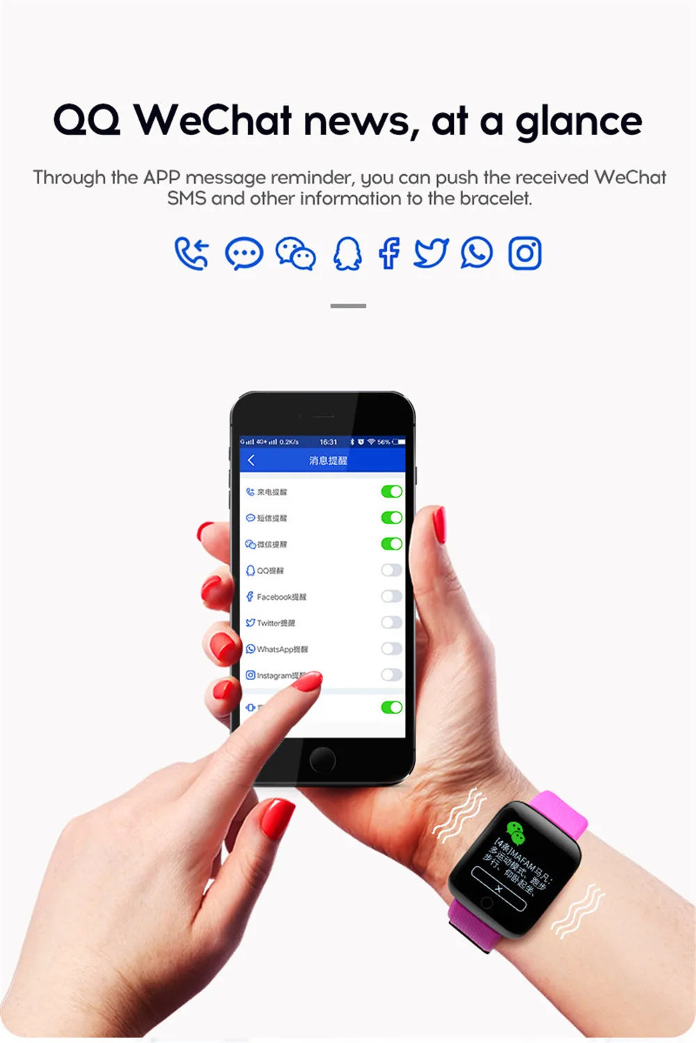 D13 Smart Watch – Waterproof Fitness Tracker for Android & iOS