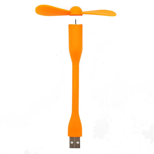 USB Mini LED Cooling Fan – Portable Laptop Cooler