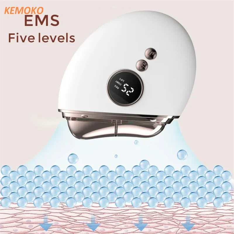 EMS Vibration Heating Face Roller – Skin Tightening & Rejuvenation