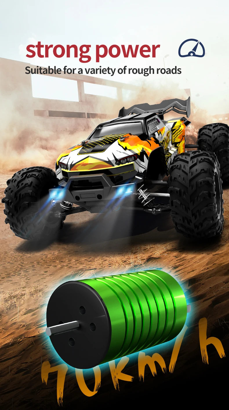 1:16 High-Speed 4WD RC Car - 70KM/H or 50KM/H
