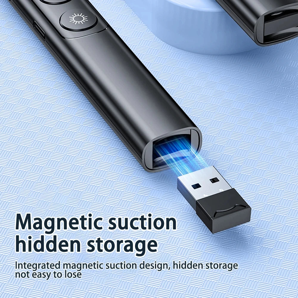Rechargeable Presentation Remote with Laser Pointer