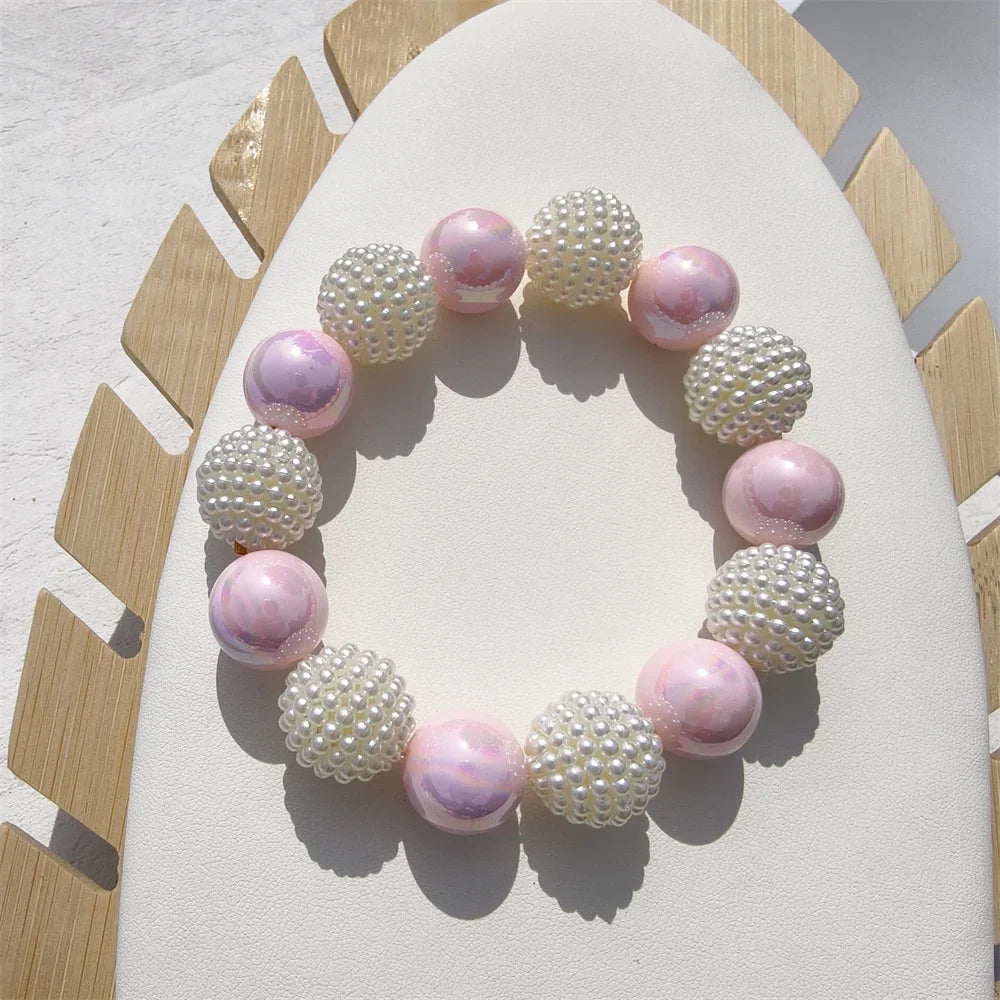 Luxury Pearl Pet Collar Necklace for Dogs and Cats – Handmade & Elastic