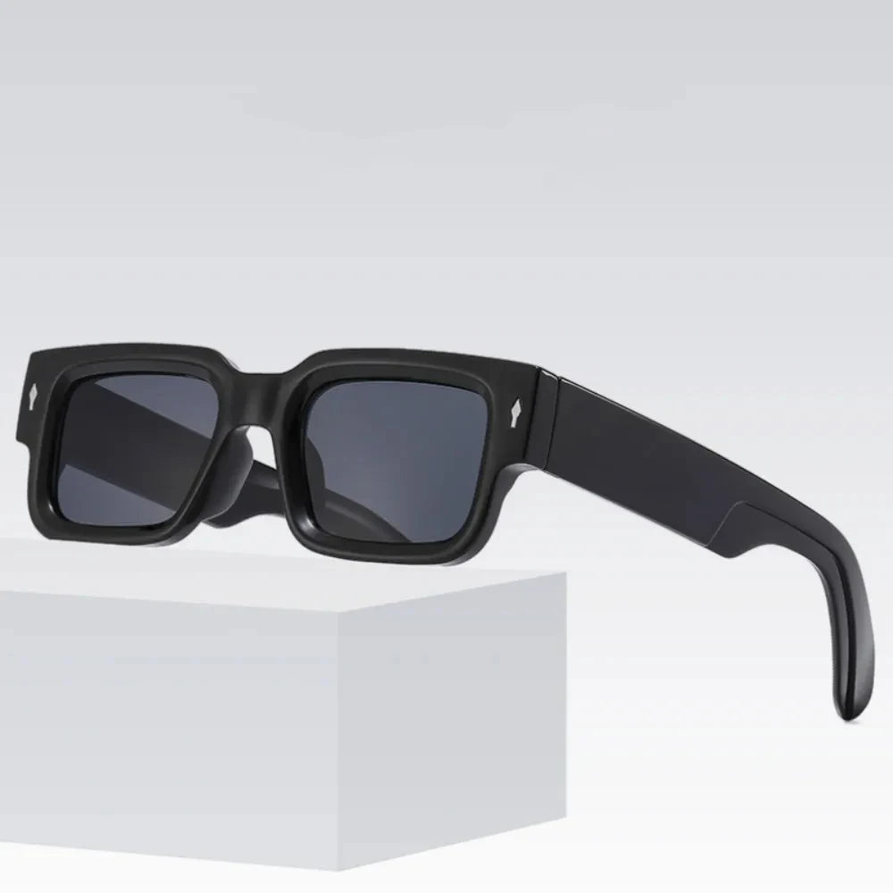LNFCXI Retro Men Square Sunglasses