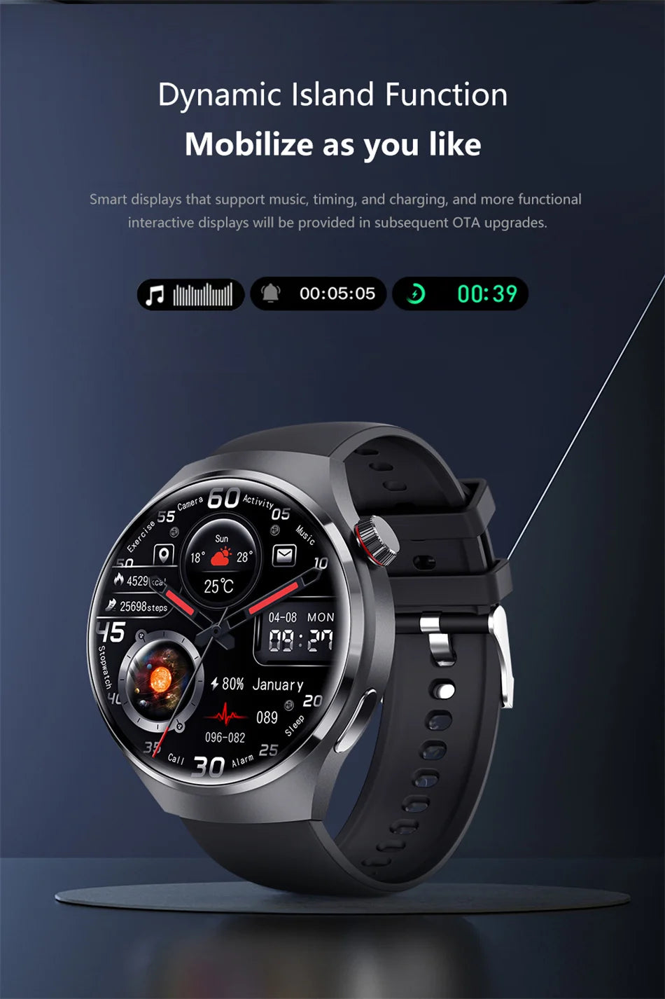 HUAWEI GT4 Pro Smartwatch - Advanced GPS & NFC