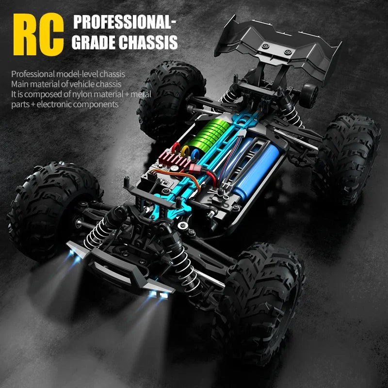 1:16 High-Speed 4WD RC Car - 70KM/H or 50KM/H