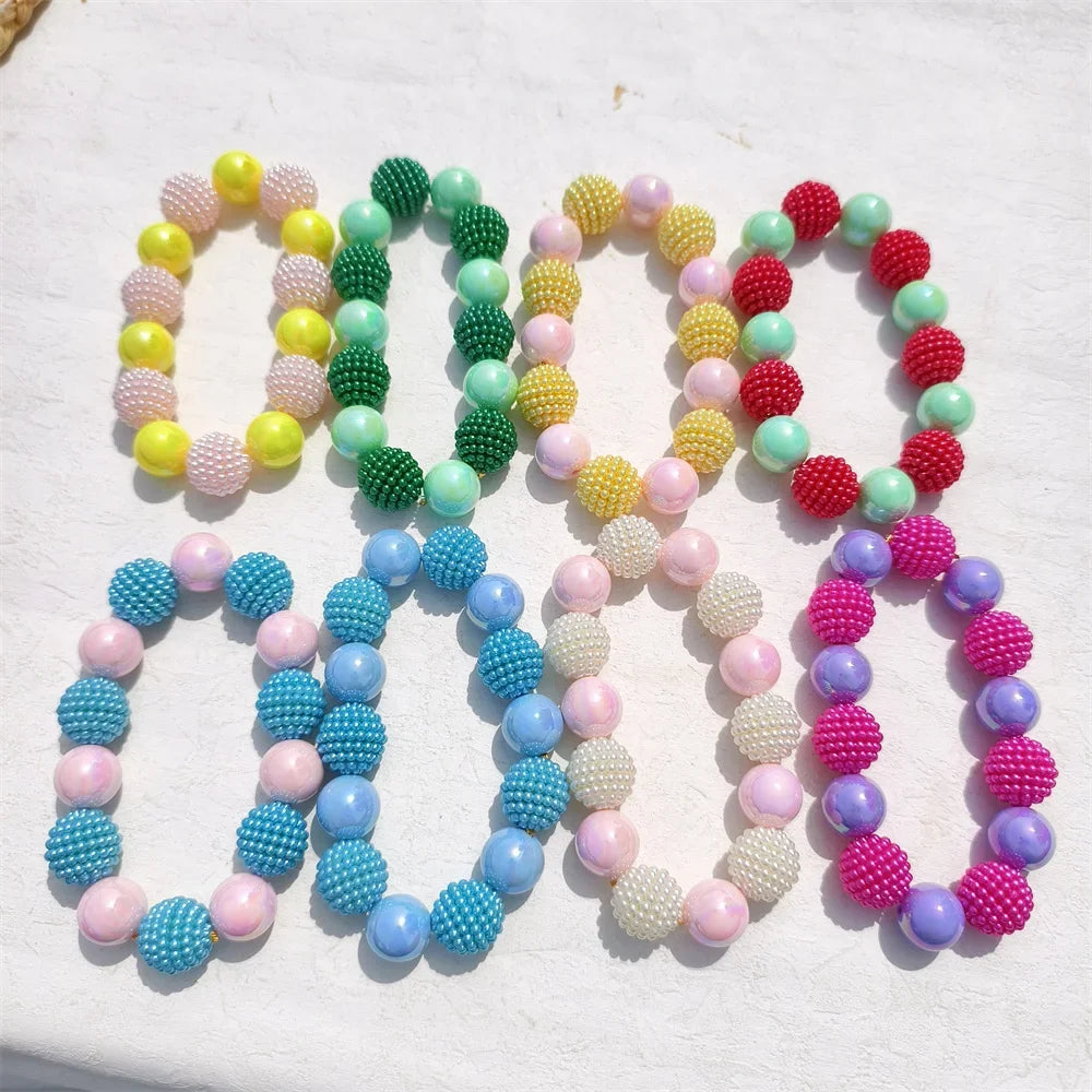 Luxury Pearl Pet Collar Necklace for Dogs and Cats – Handmade & Elastic