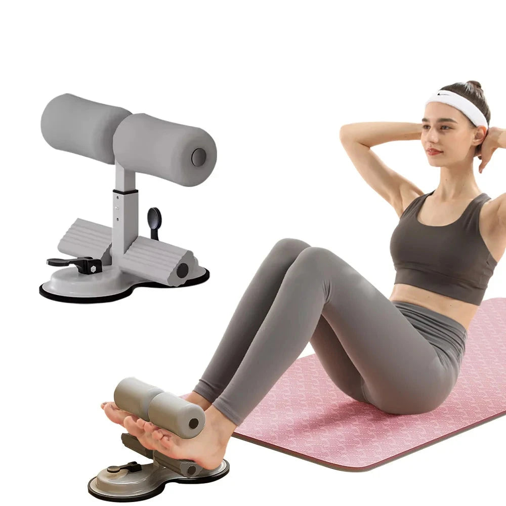 Portable Sit-Up & Push-Up Assistant for Total Body Workout