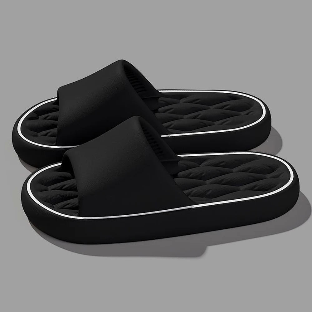 BASATU Cartoon Summer Slides – Soft Non-Slip Couple Slippers