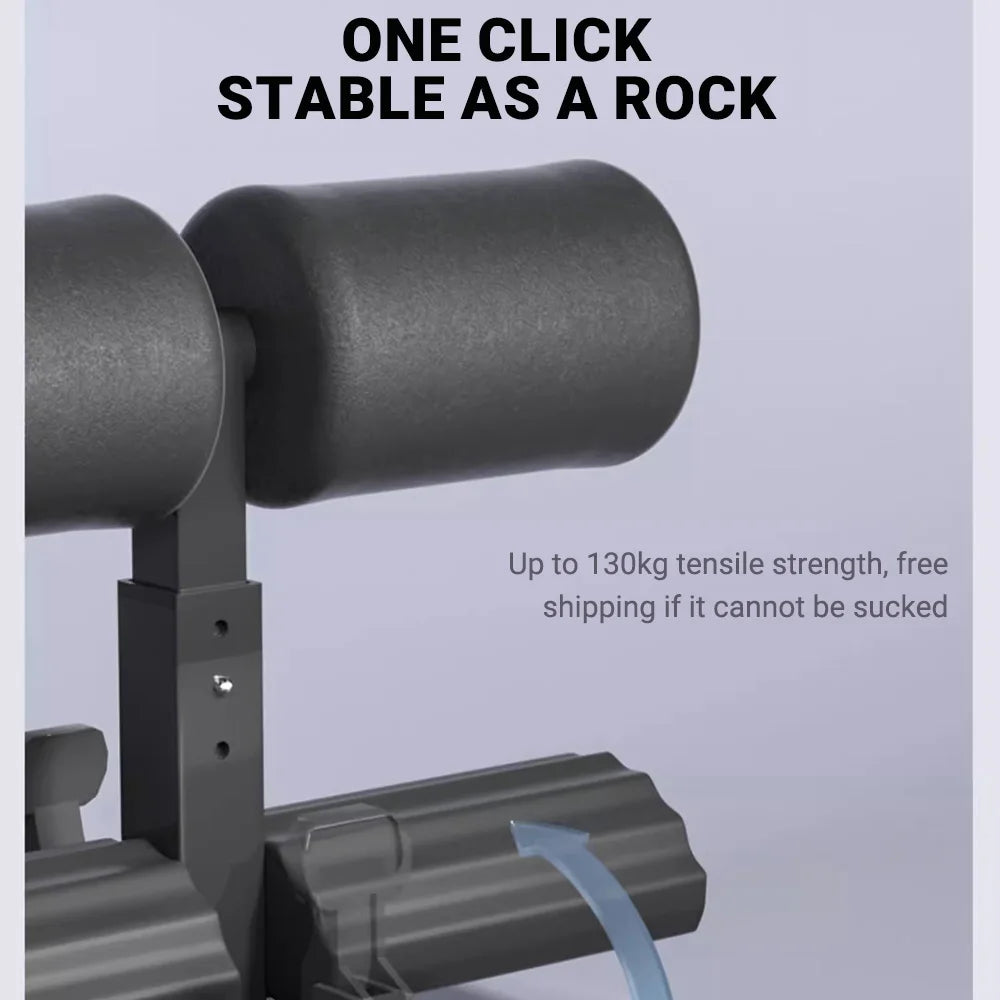 Portable Sit-Up & Push-Up Assistant for Total Body Workout