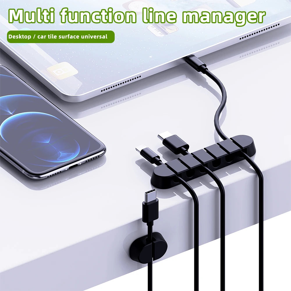 163-Piece Cable Organizer Kit – Home & Office Wire Management Set