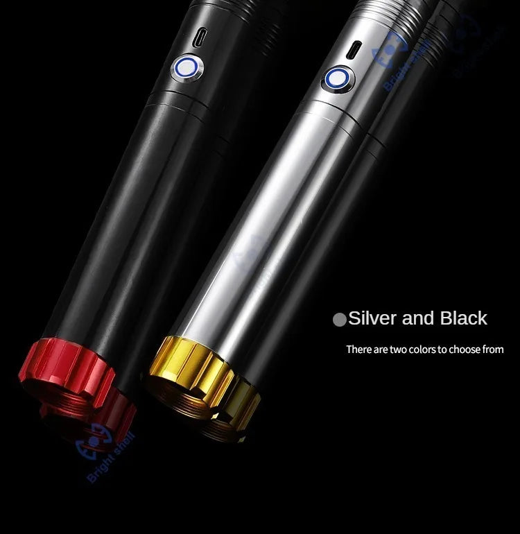 RGB Metal Lightsaber Laser Sword – 15 Color Change with Sound Effects