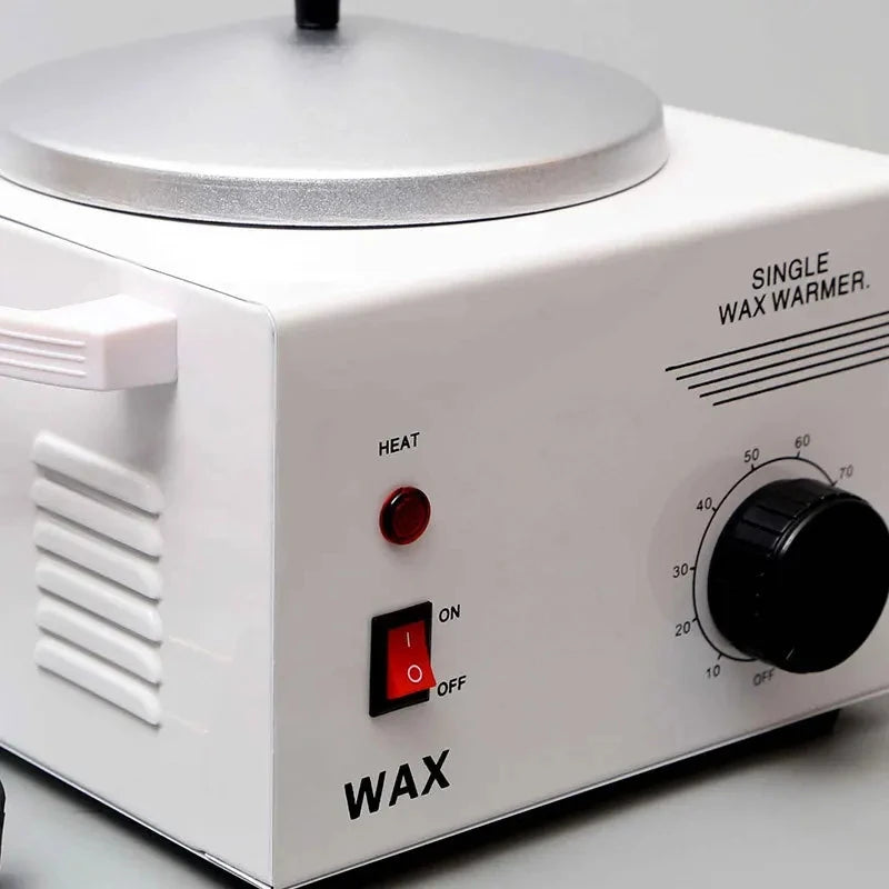 Electric Wax Heater Warmer for Hair Removal – Adjustable Temp SPA Tool