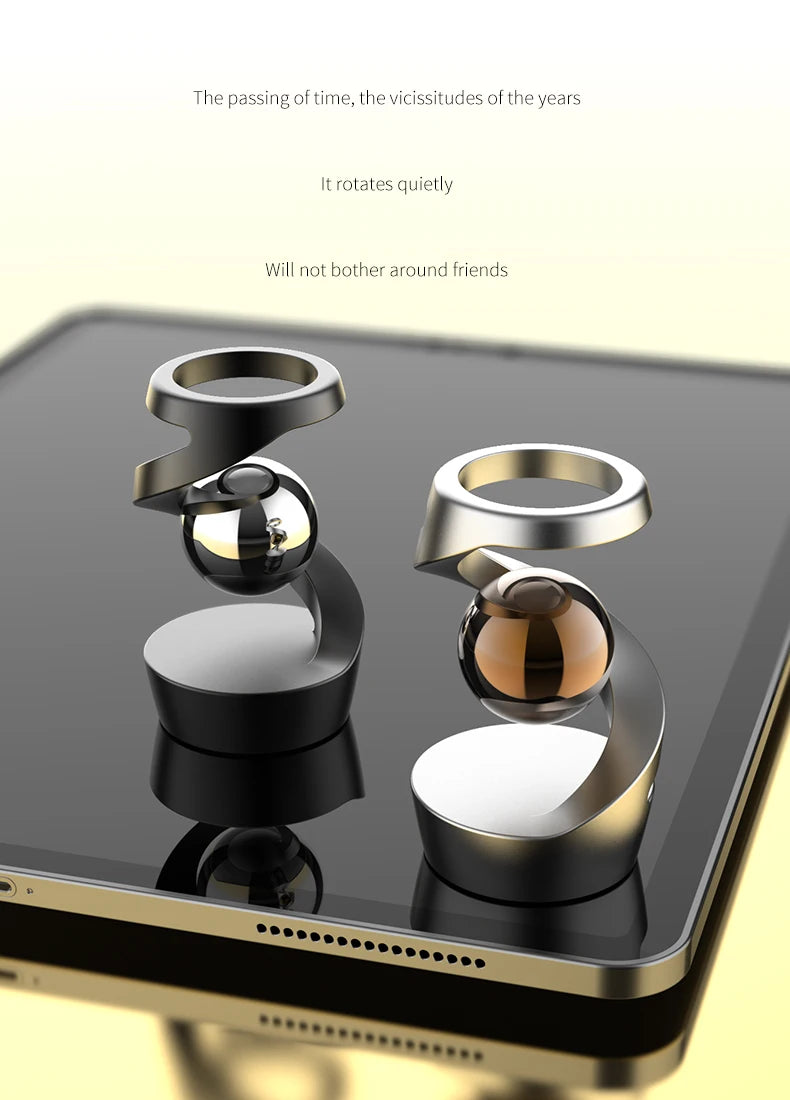 Desktop Rotating Gyroscope Fidget Spinner Toy - Aluminum Alloy Spinner