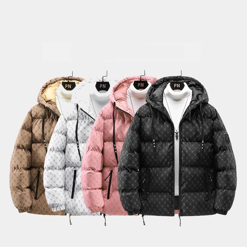 Men's Hooded Cotton-Padded Winter Jacket