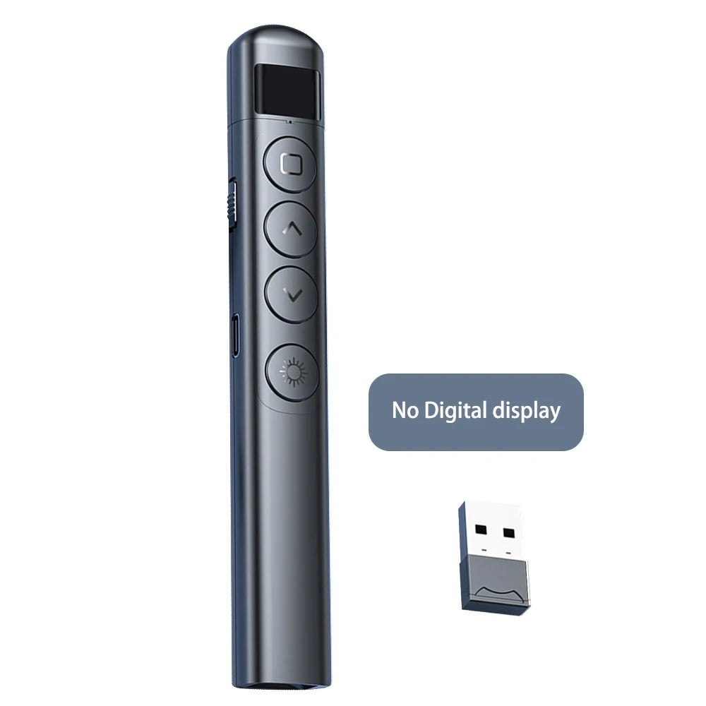 Rechargeable Presentation Remote with Laser Pointer