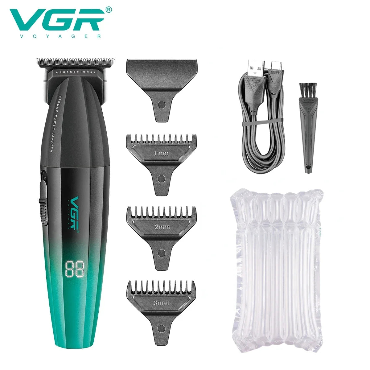 VGR V-906 Professional Rechargeable Hair Trimmer & Beard Clipper