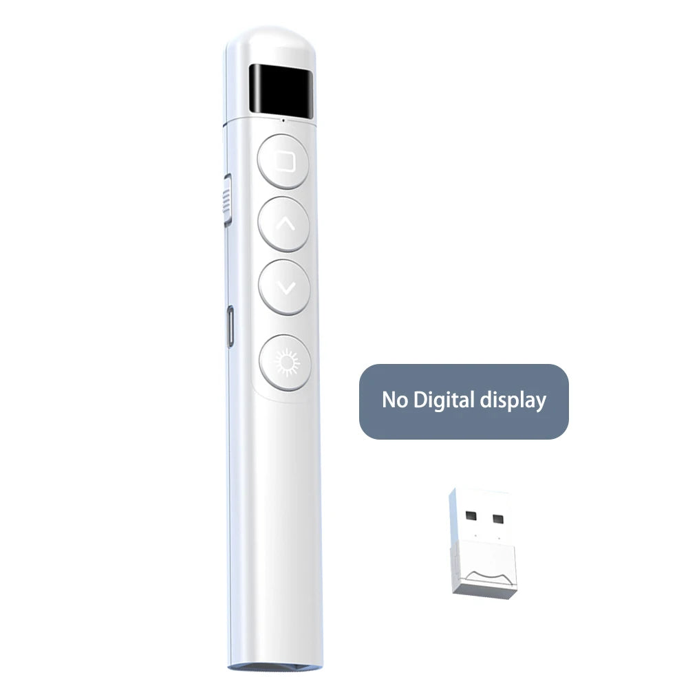 Rechargeable Presentation Remote with Laser Pointer