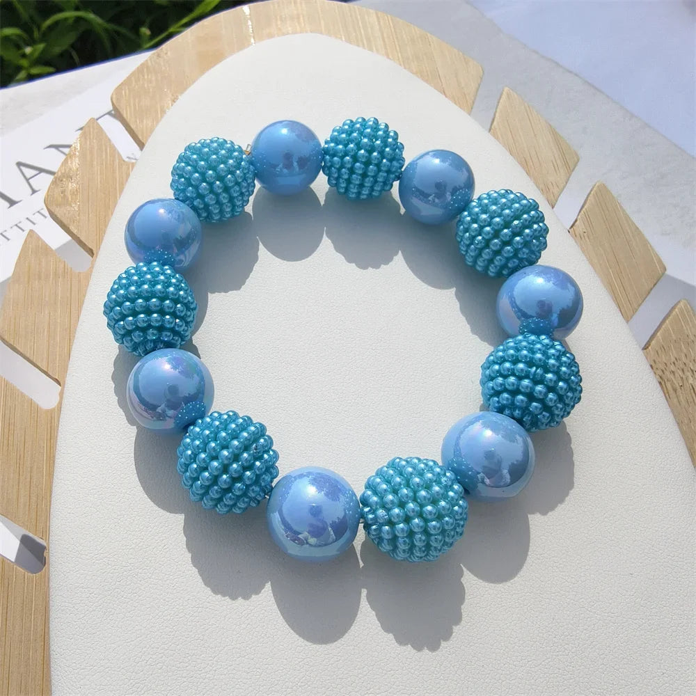 Luxury Pearl Pet Collar Necklace for Dogs and Cats – Handmade & Elastic