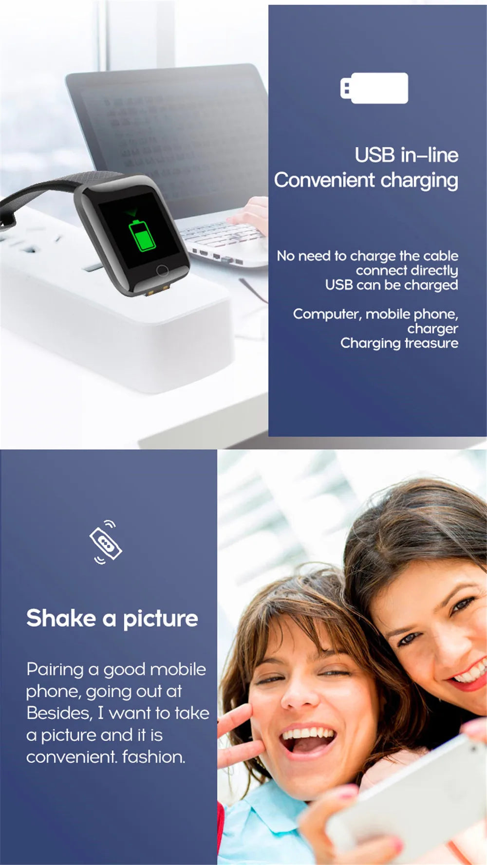 D13 Smart Watch – Waterproof Fitness Tracker for Android & iOS