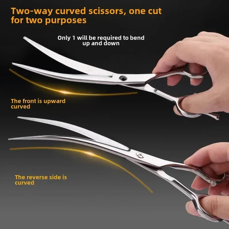 Professional Pet Grooming Scissors Set for Dogs and Cats Hair Trimming