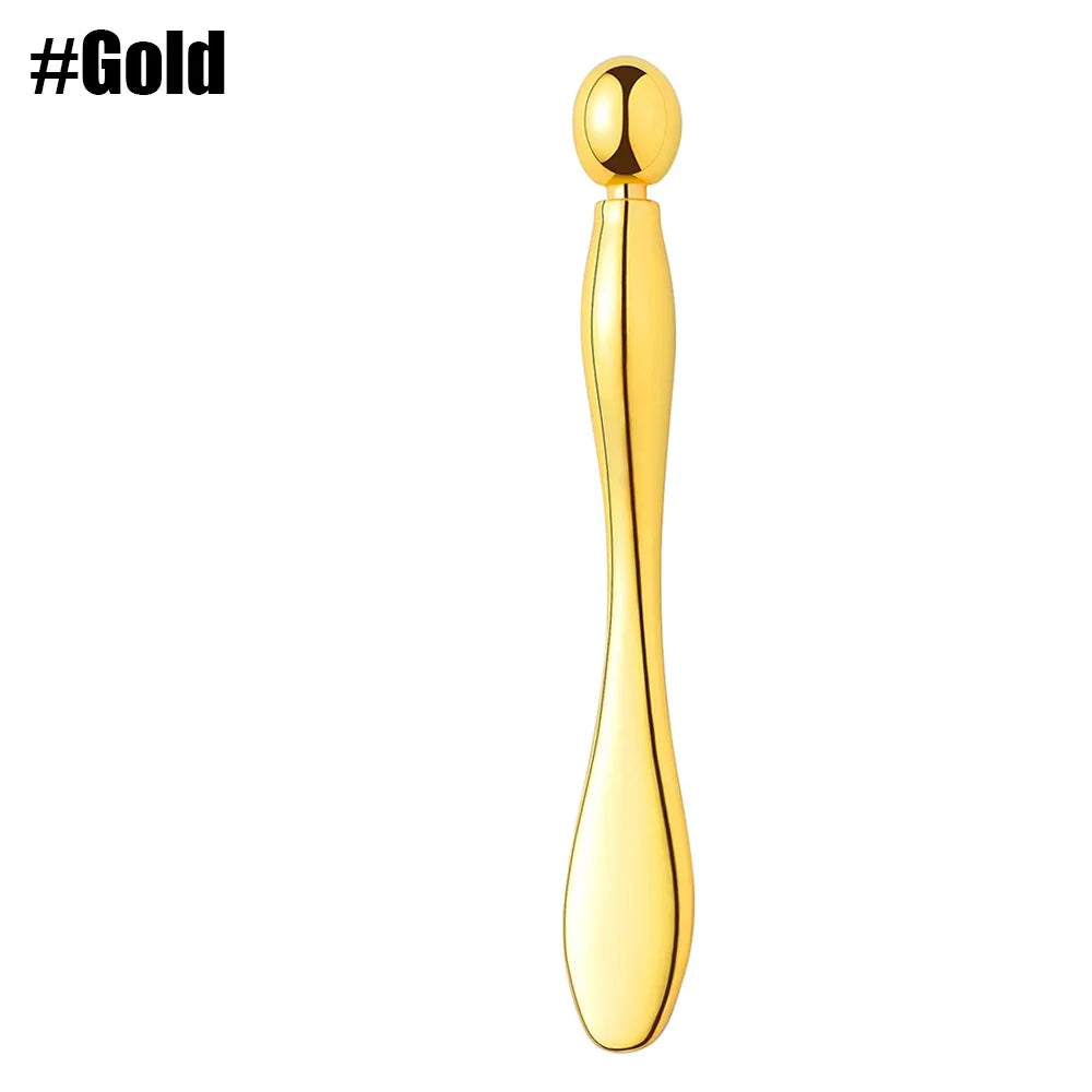 Mini Metal Makeup Spatula & Eye Cream Massage Stick