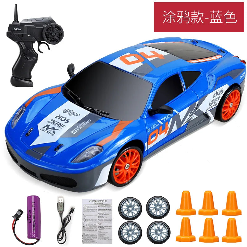 2.4G High-Speed Drift RC Car - 4WD AE86 Model GTR