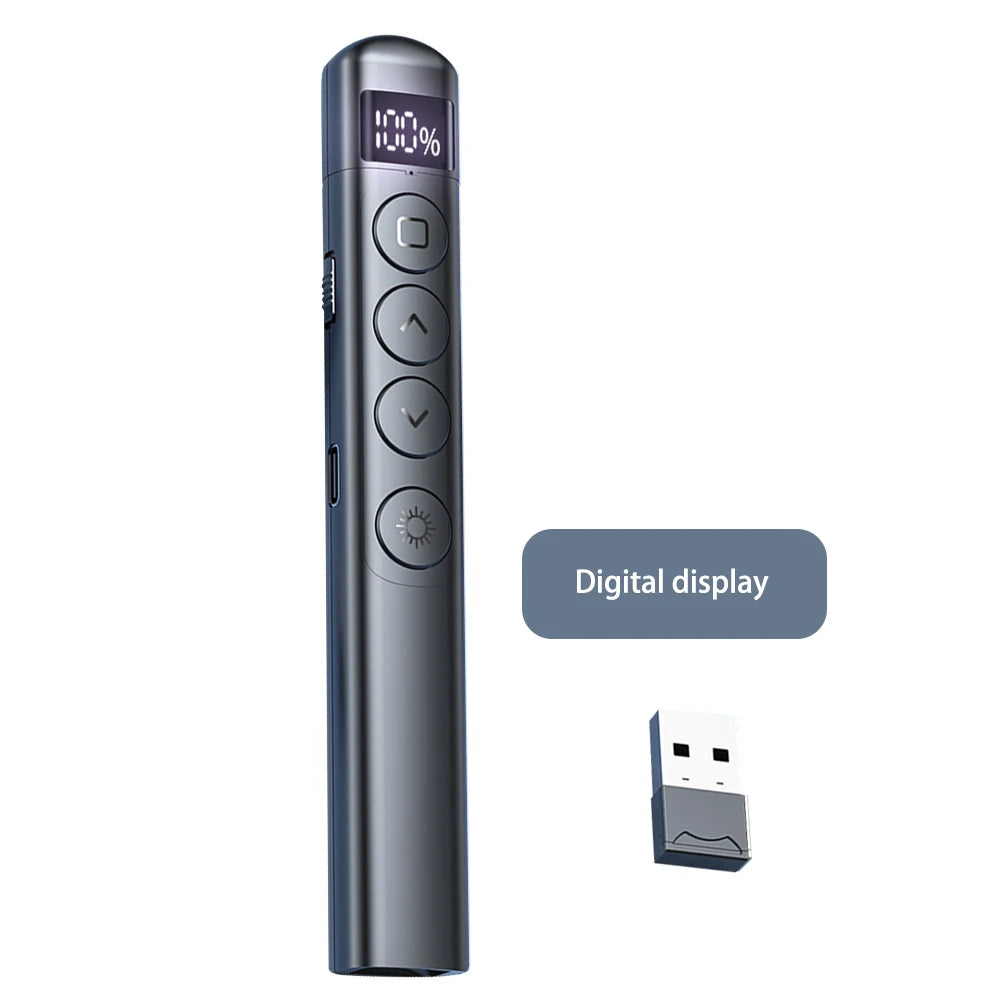 Rechargeable Presentation Remote with Laser Pointer