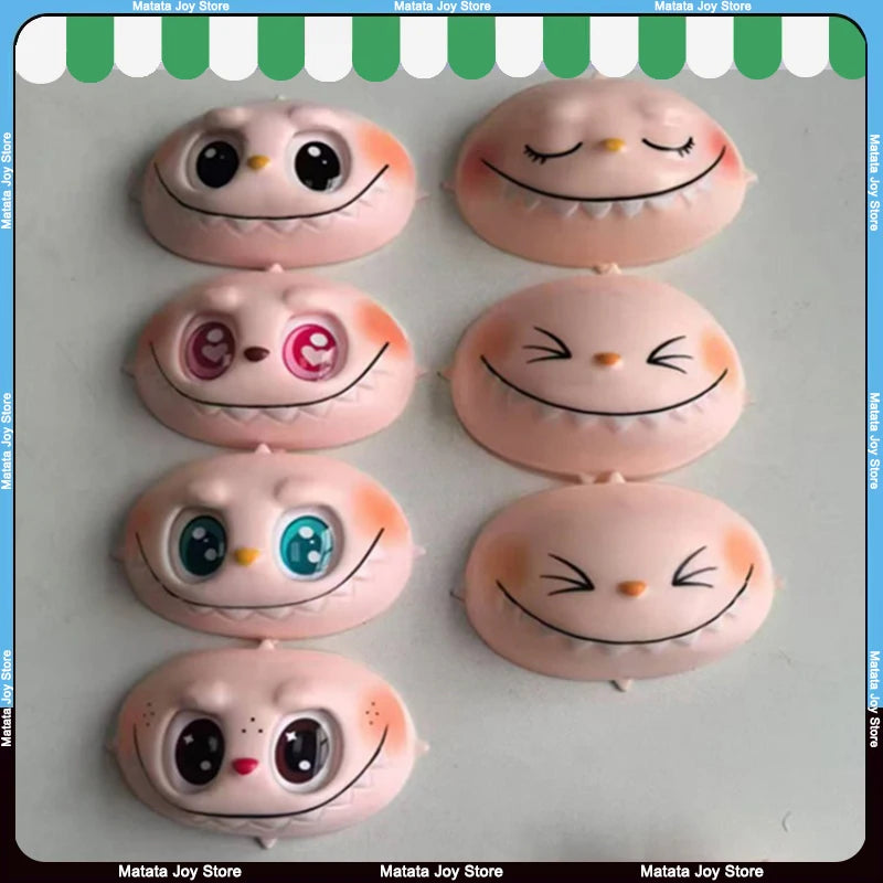 Labubu Vinyl Doll Face & Hand Accessories – DIY Emotion Switching