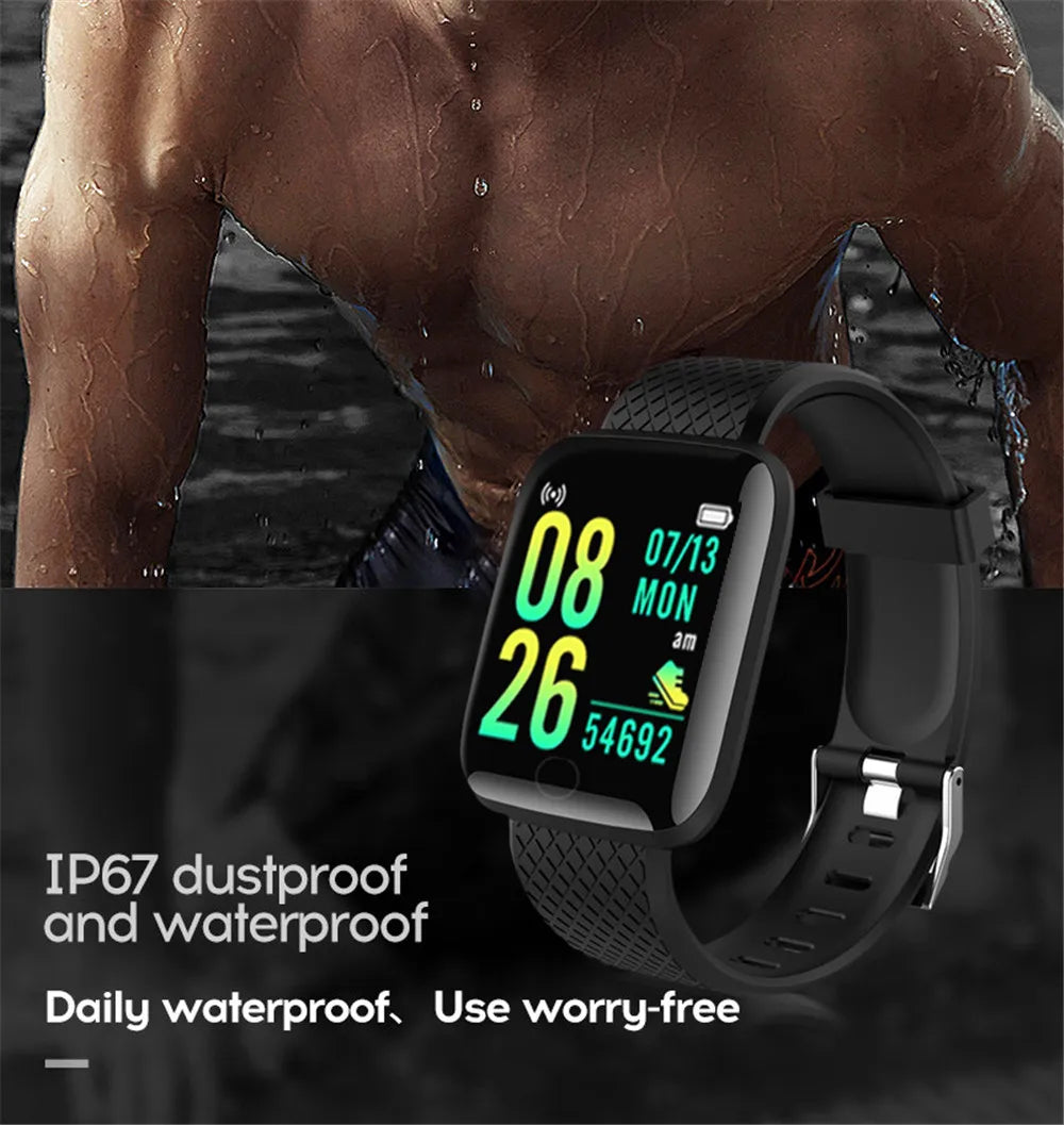 D13 Smart Watch – Waterproof Fitness Tracker for Android & iOS