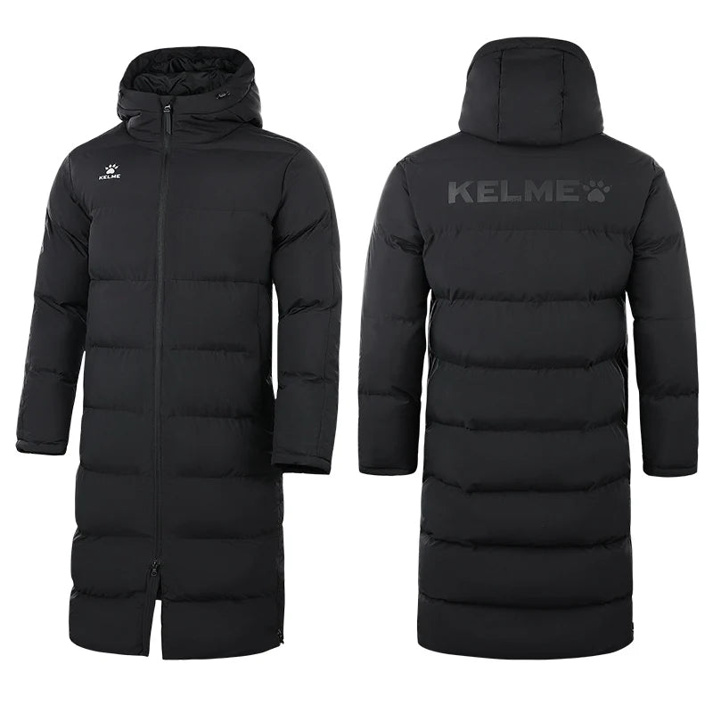 KELME Men's Winter Hooded Sports Jacket