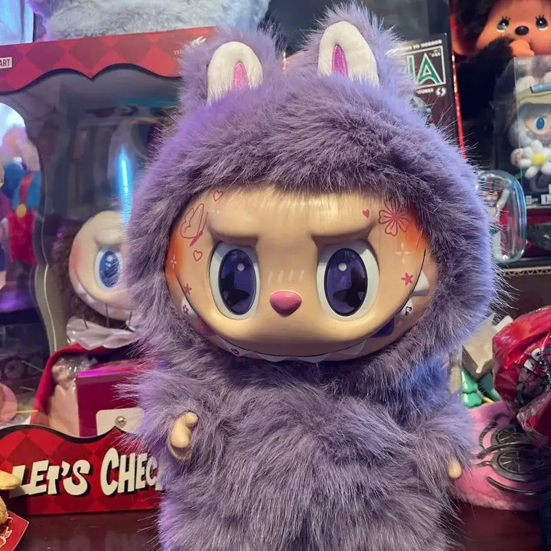 38cm Zimomo Labubu Big Angel Vinyl Doll – Hot Sale Toy