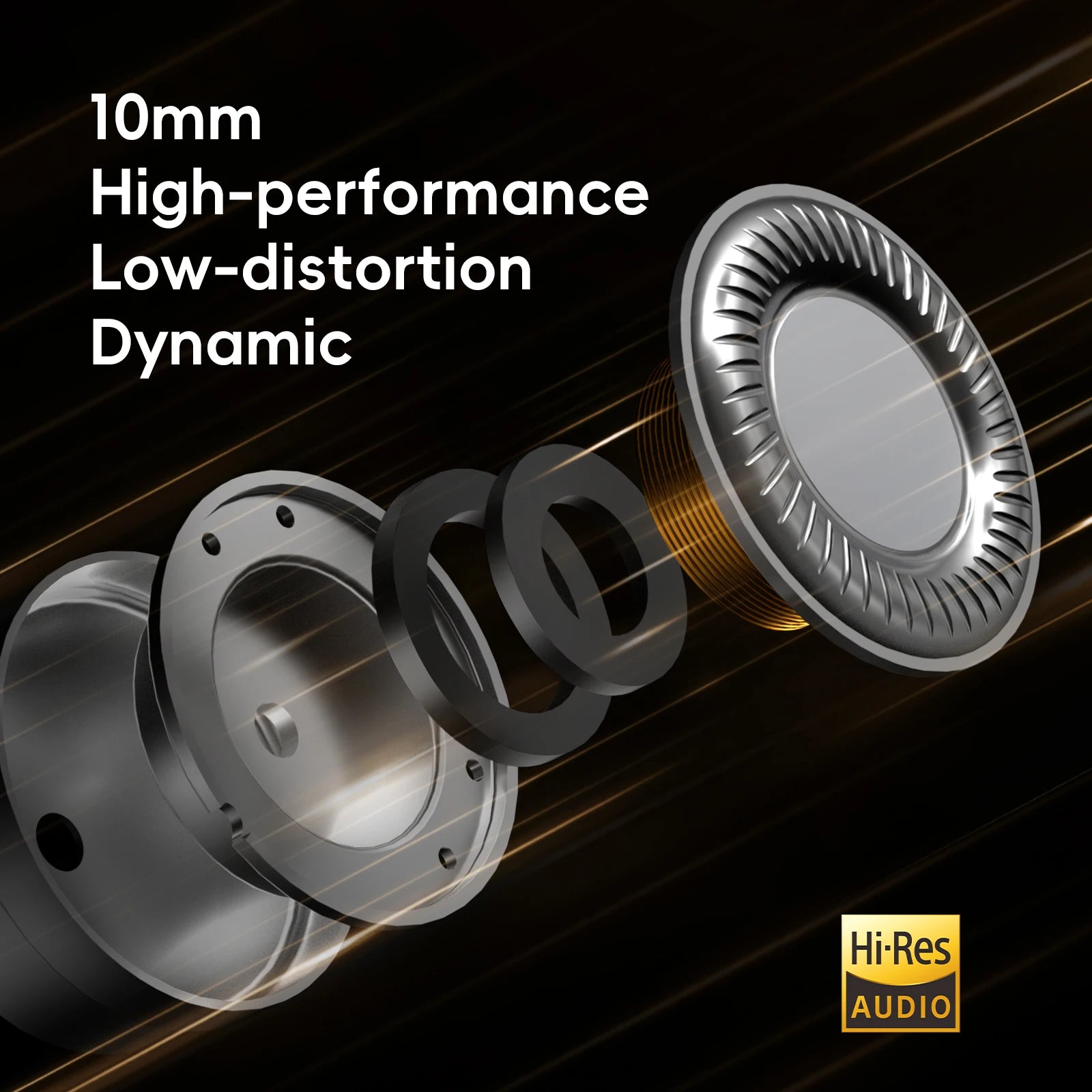 HiBy Yacht10 IEM Earphones – Mg/Al Alloy Dome & Dual Magnetic Core