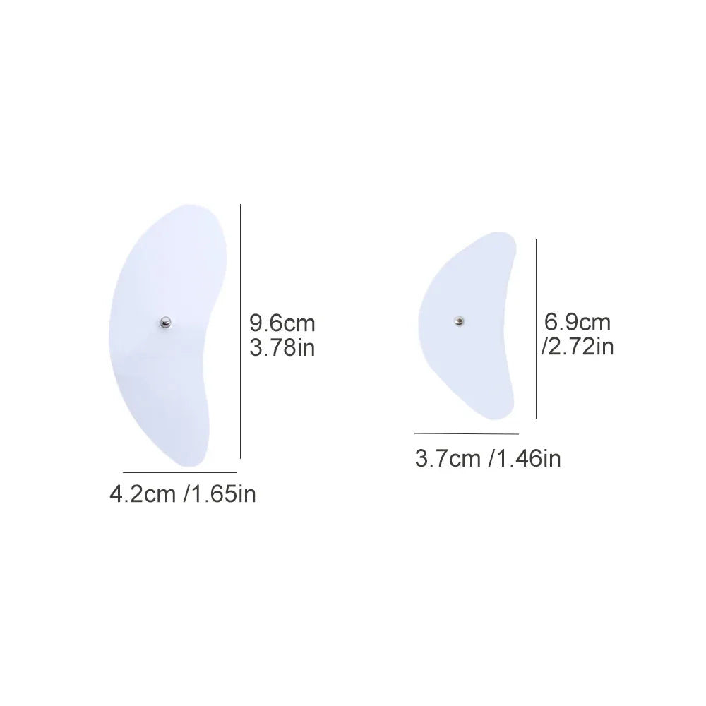 TENS EMS Muscle Stimulator Electrode Fabric Pads