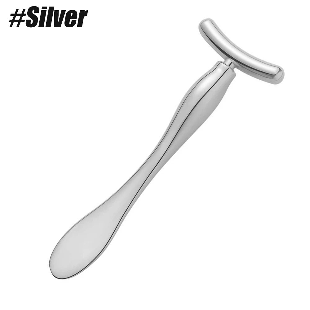 Mini Metal Makeup Spatula & Eye Cream Massage Stick