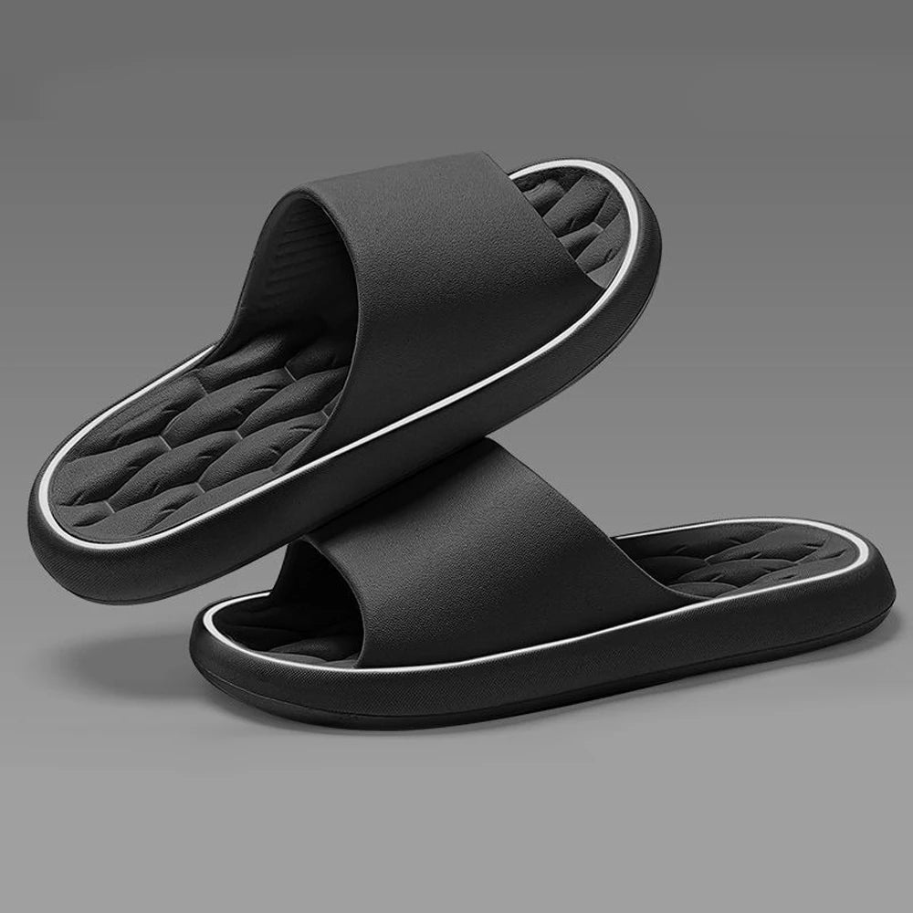 BASATU Cartoon Summer Slides – Soft Non-Slip Couple Slippers