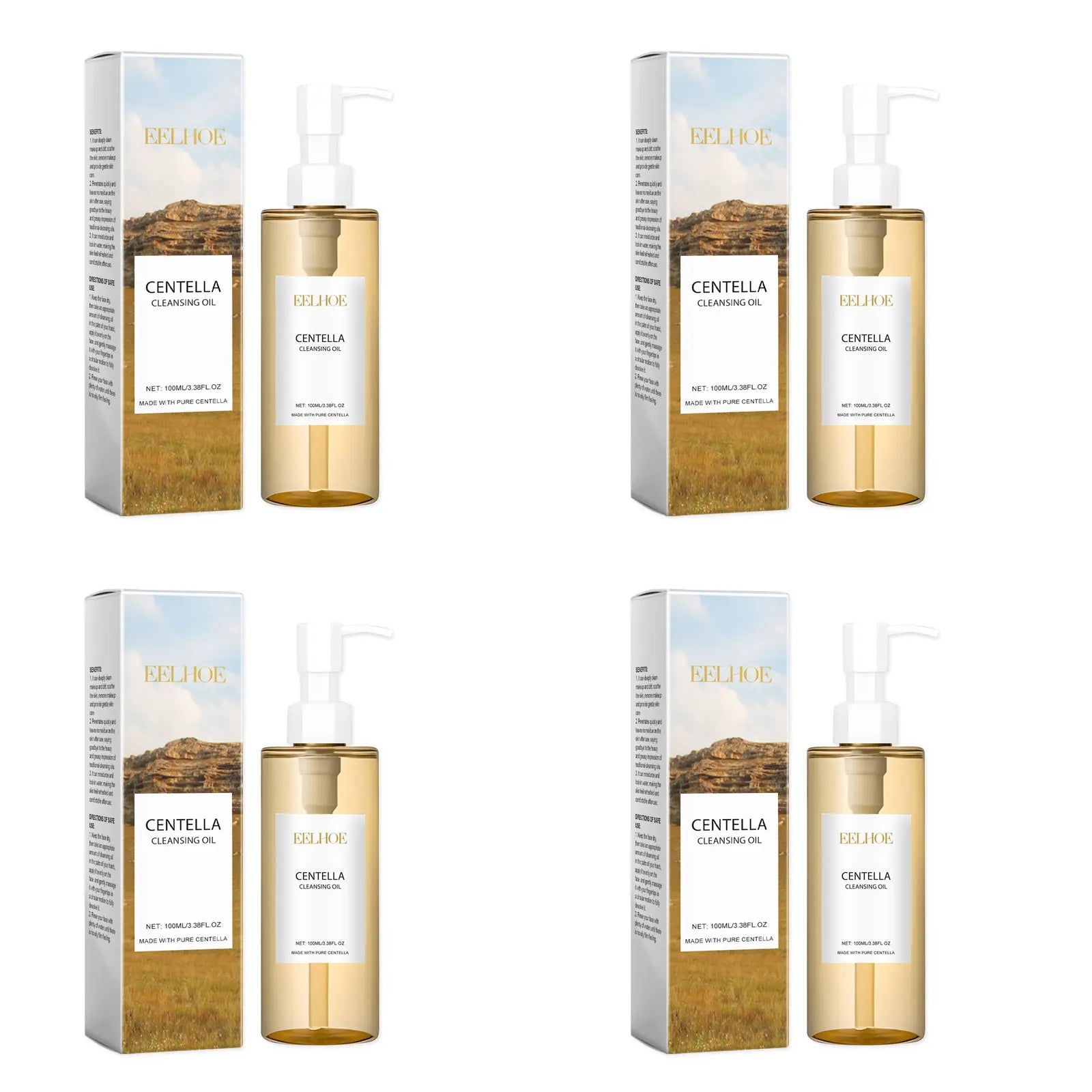 EELHOE Centella & Vitamin E Cleansing Makeup Remover Oil