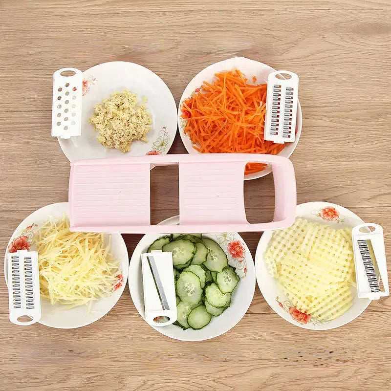 Multifunctional Vegetable Slicer with Handle