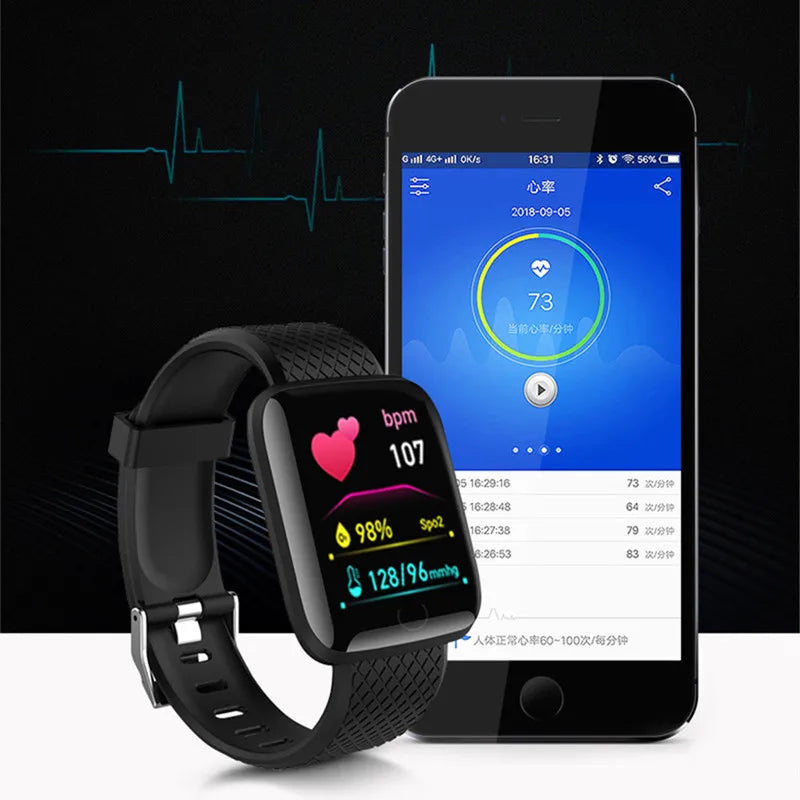 D13 Smart Watch – Waterproof Fitness Tracker for Android & iOS