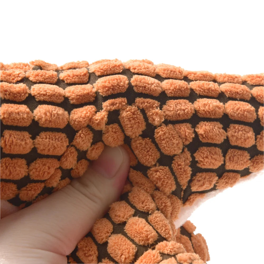 Interactive Plush Dinosaur Chew Toy for Small Dogs and Cats