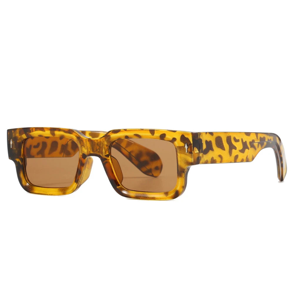 LNFCXI Retro Men Square Sunglasses