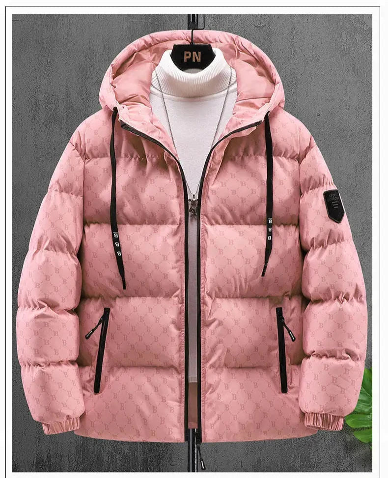 Men's Hooded Cotton-Padded Winter Jacket