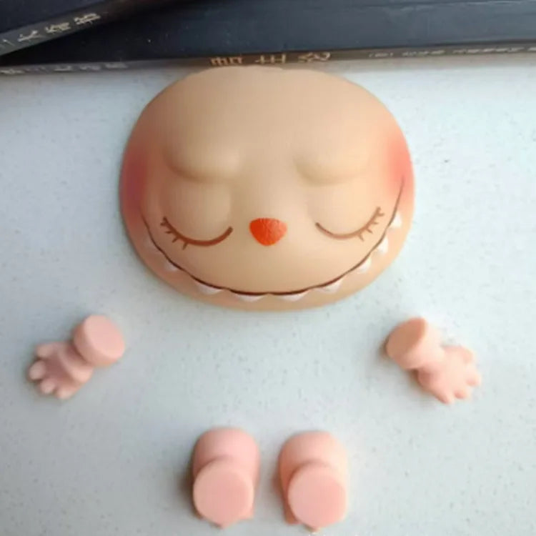 Labubu Vinyl Doll Face & Hand Accessories – DIY Emotion Switching