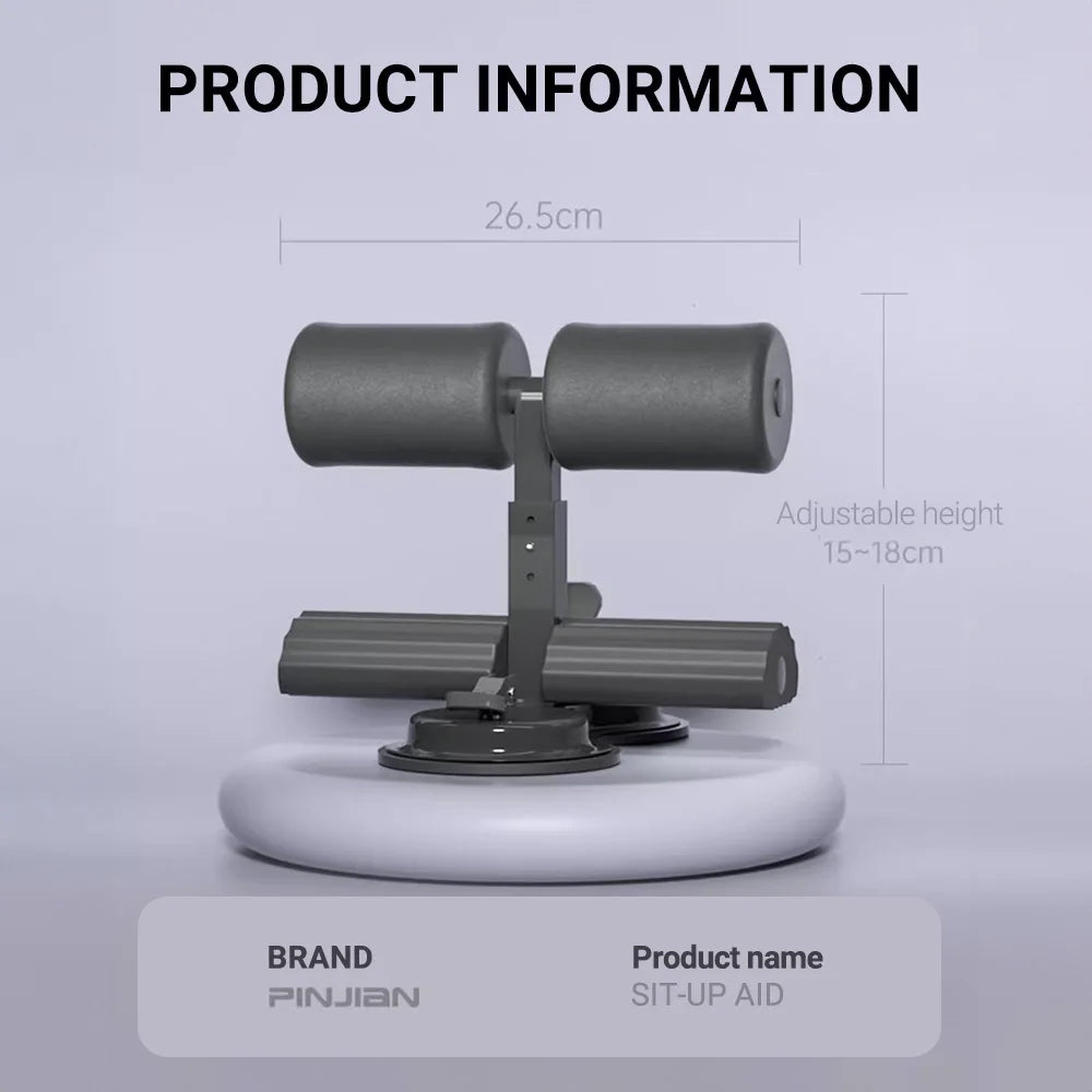 Portable Sit-Up & Push-Up Assistant for Total Body Workout