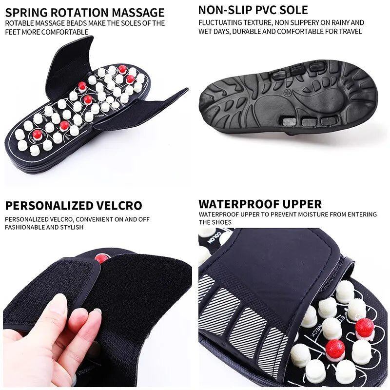 Acupoint Therapy Massage Slippers - Unisex Foot Massager