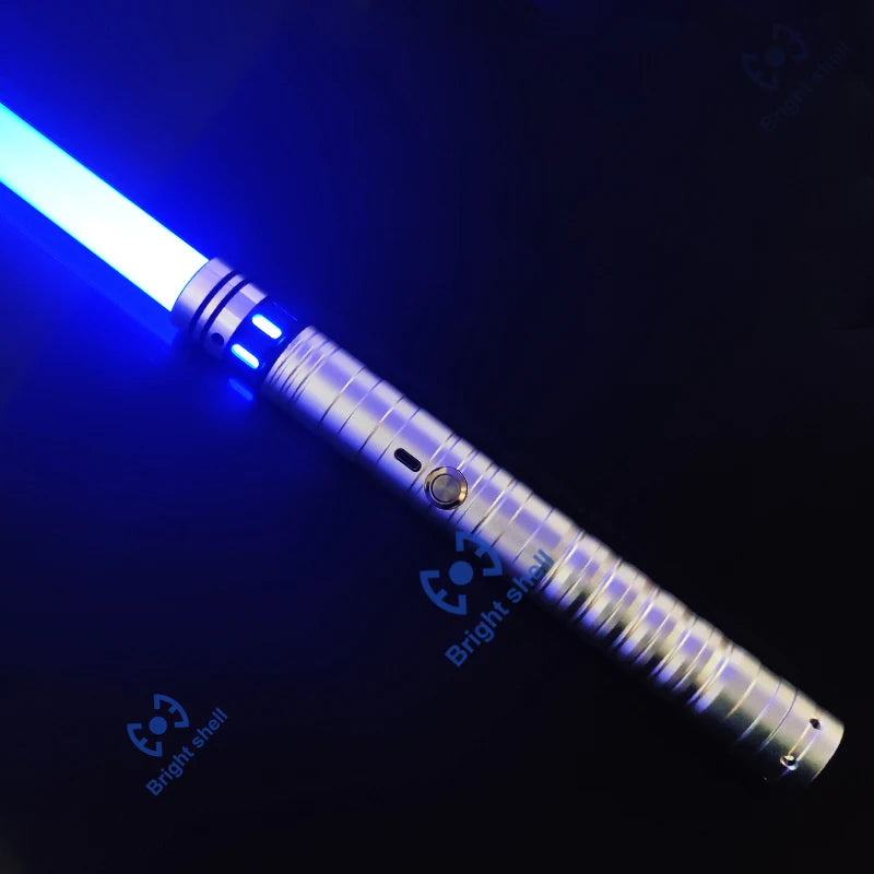 RGB Metal Lightsaber Laser Sword – 15 Color Change with Sound Effects