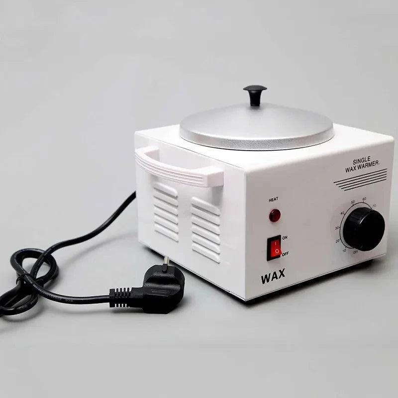 Electric Wax Heater Warmer for Hair Removal – Adjustable Temp SPA Tool