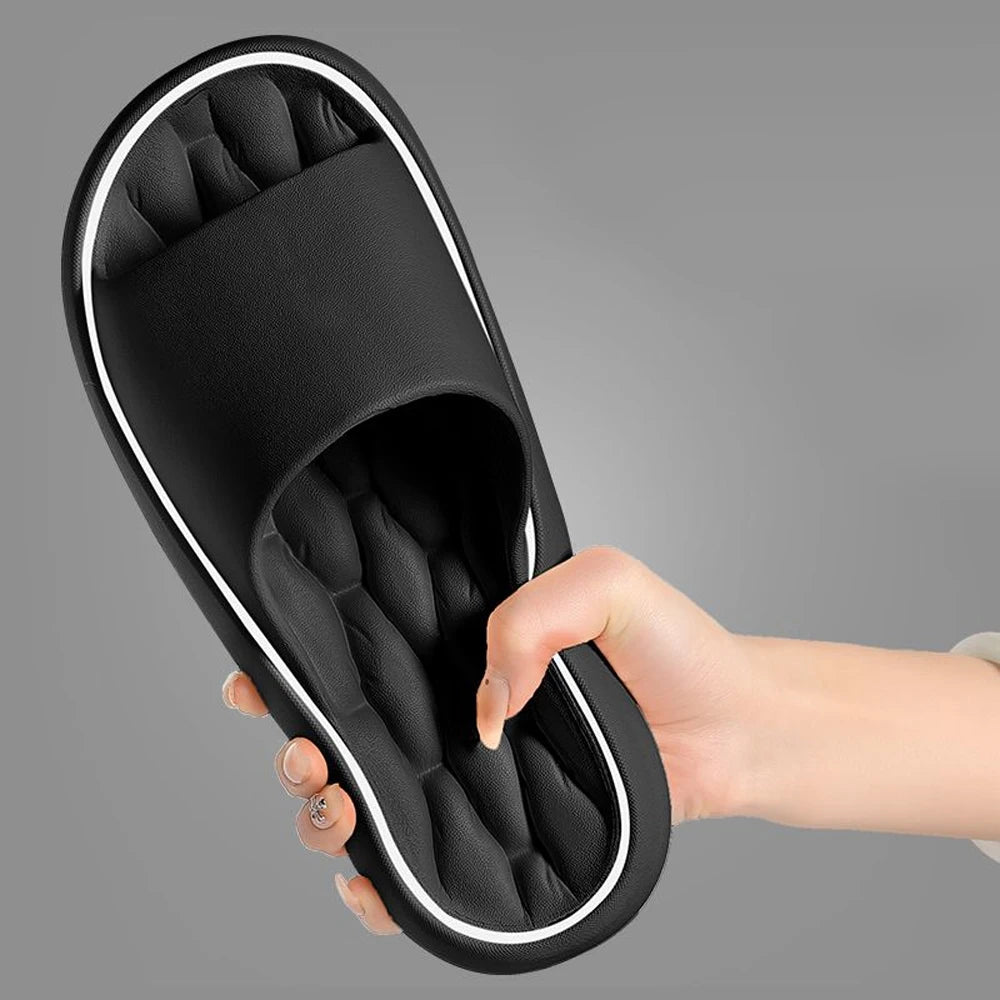 BASATU Cartoon Summer Slides – Soft Non-Slip Couple Slippers